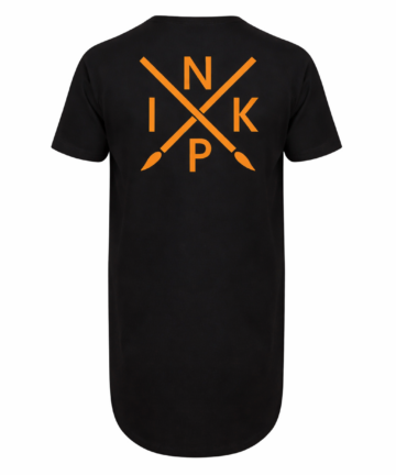 T-shirt INKP Long Homme Orange