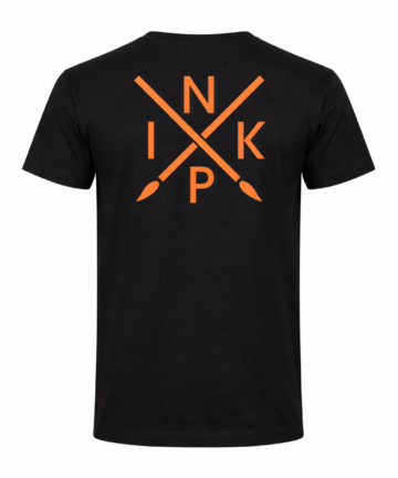 T-shirt INKP court Homme Orange
