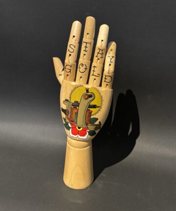 Modèle de Main en bois STAY GOLD